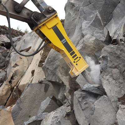 Гидромолот Atlas Copco MB1500 для гранита и скальных работ