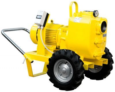 Электрическая мотопомпа Atlas Copco PAS 100MF ELECTRIC TROLLEY Электрическая мотопомпа Atlas Copco PAS 100MF ELECTRIC TROLLEY