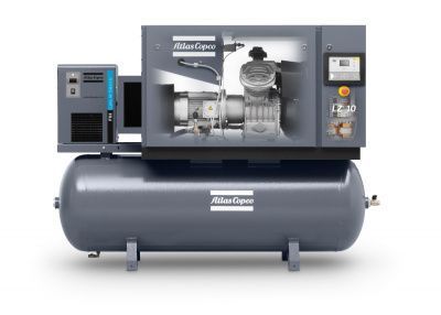 Поршневой компрессор Atlas Copco LZ 10-10 FF, на ресивере 270 литров Поршневой компрессор Atlas Copco LZ 10-10 FF, на ресивере 270 литров