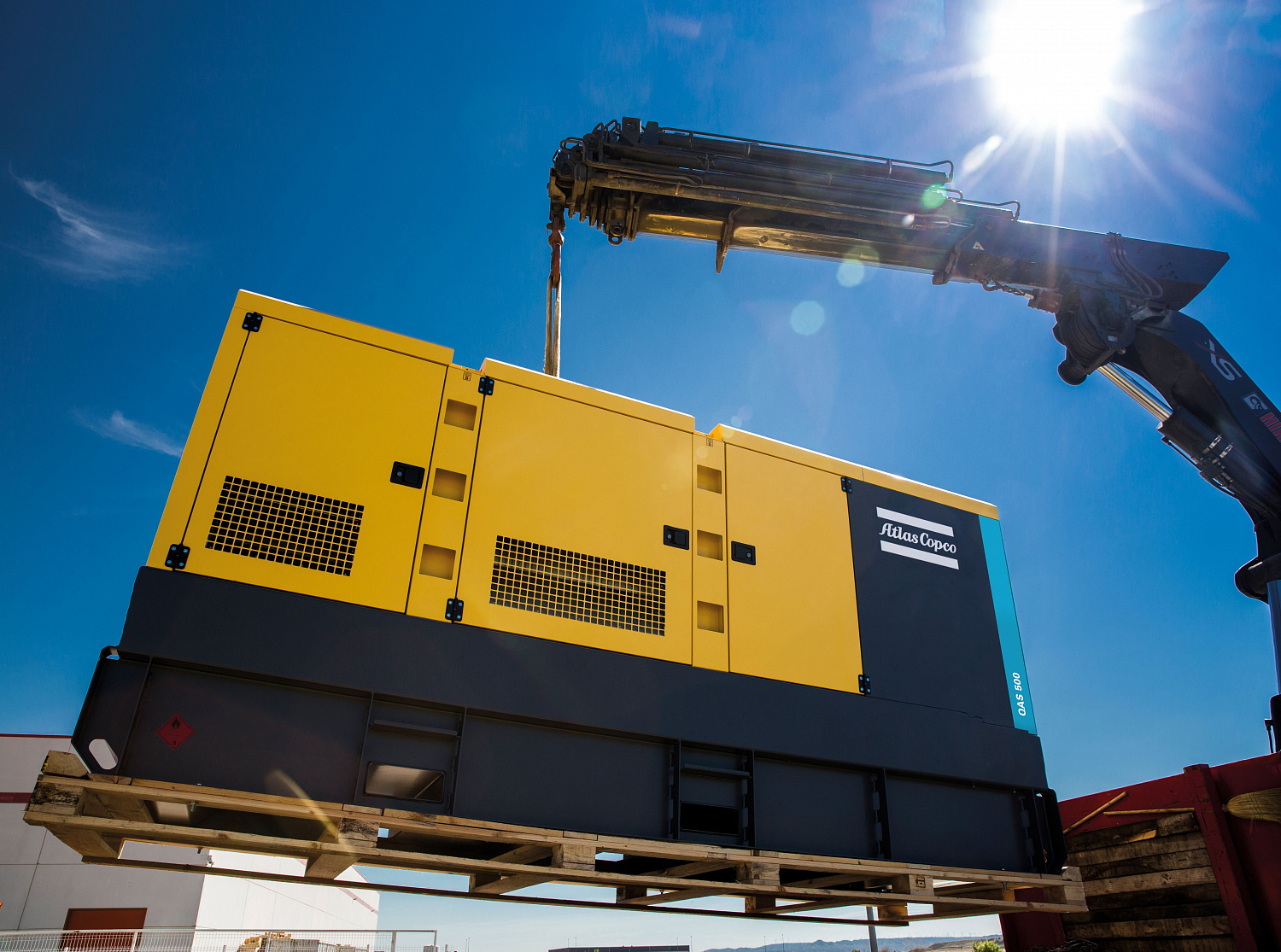 Генератор Atlas Copco QAS500Sd