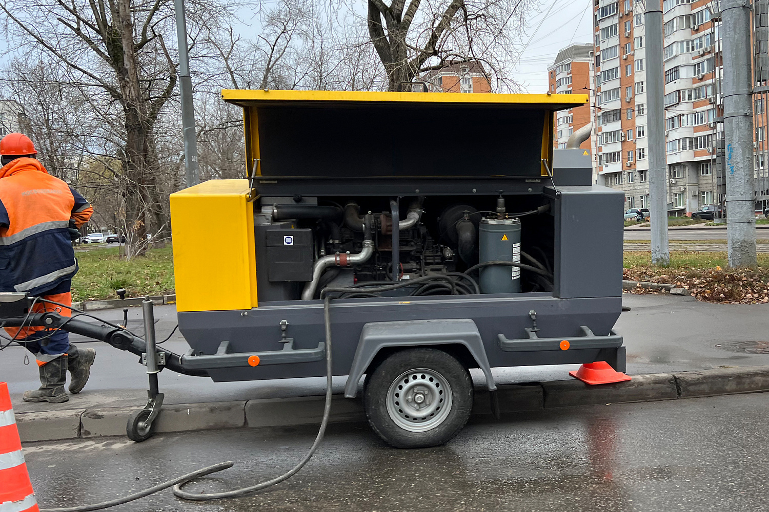 Дизельный компрессор Atlas Copco XAS 186