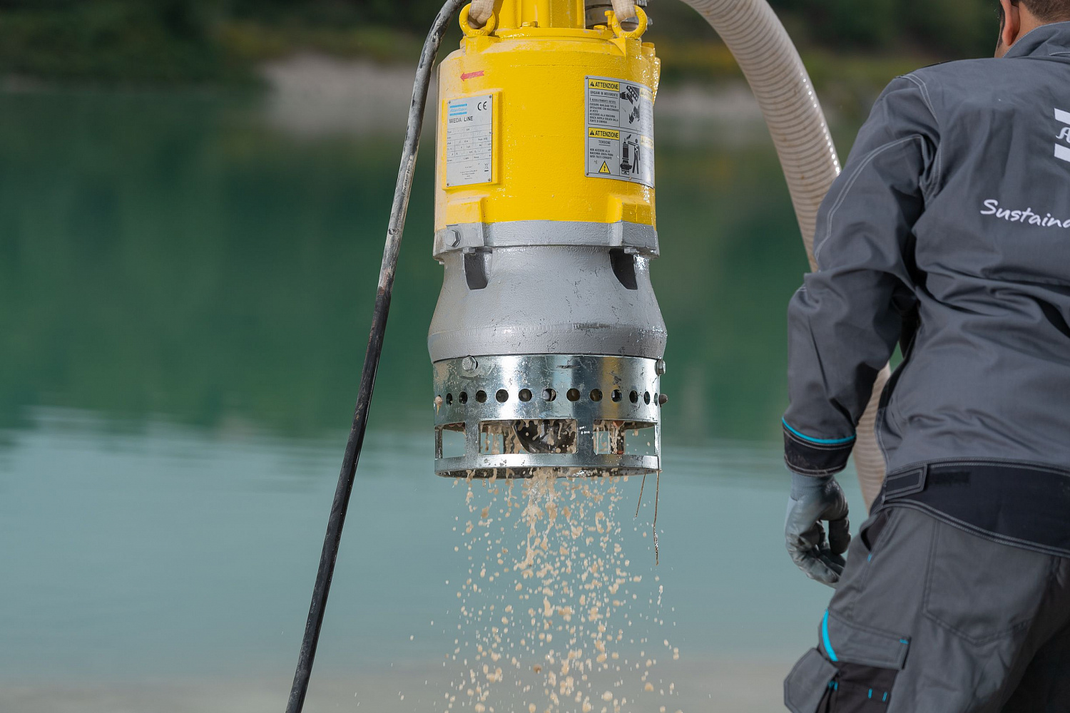 Шламовый насос Atlas Copco WEDA-L 50N