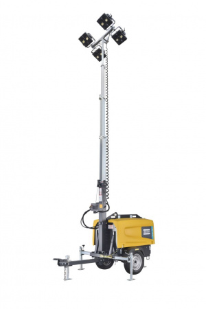 Atlas Copco HiLight V5 Plus дизельная осветительная мачта на шасси