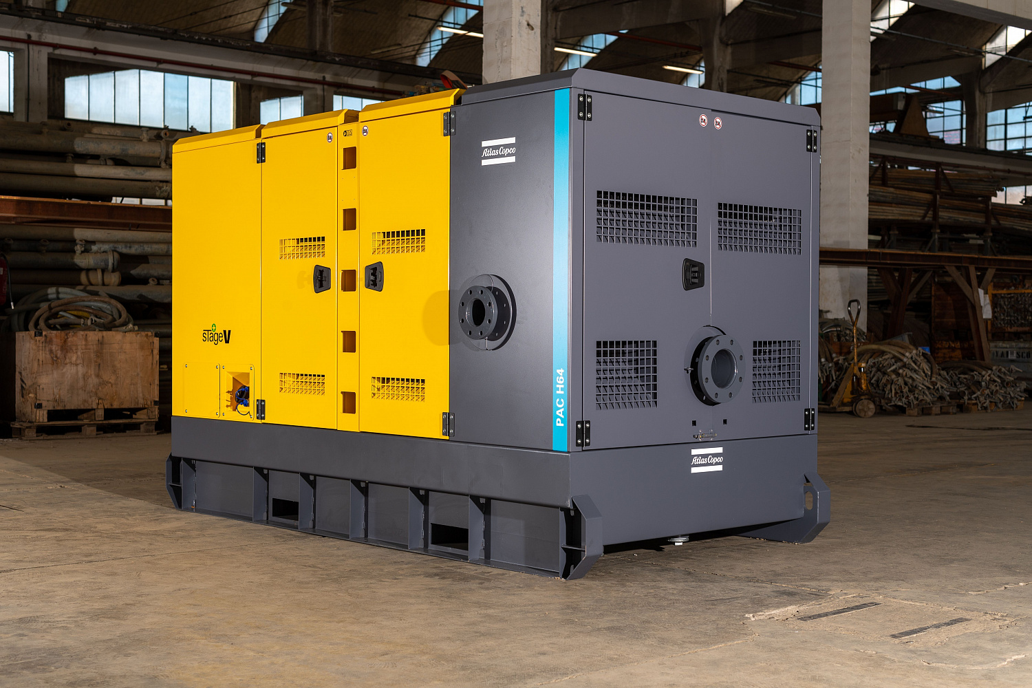 Мотопомпа высоконапорная Atlas Copco PAC H64