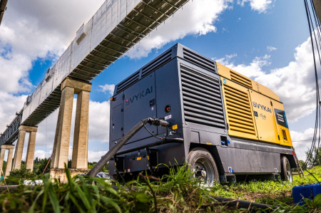 Дизельный компрессор Atlas Copco XAVS 448