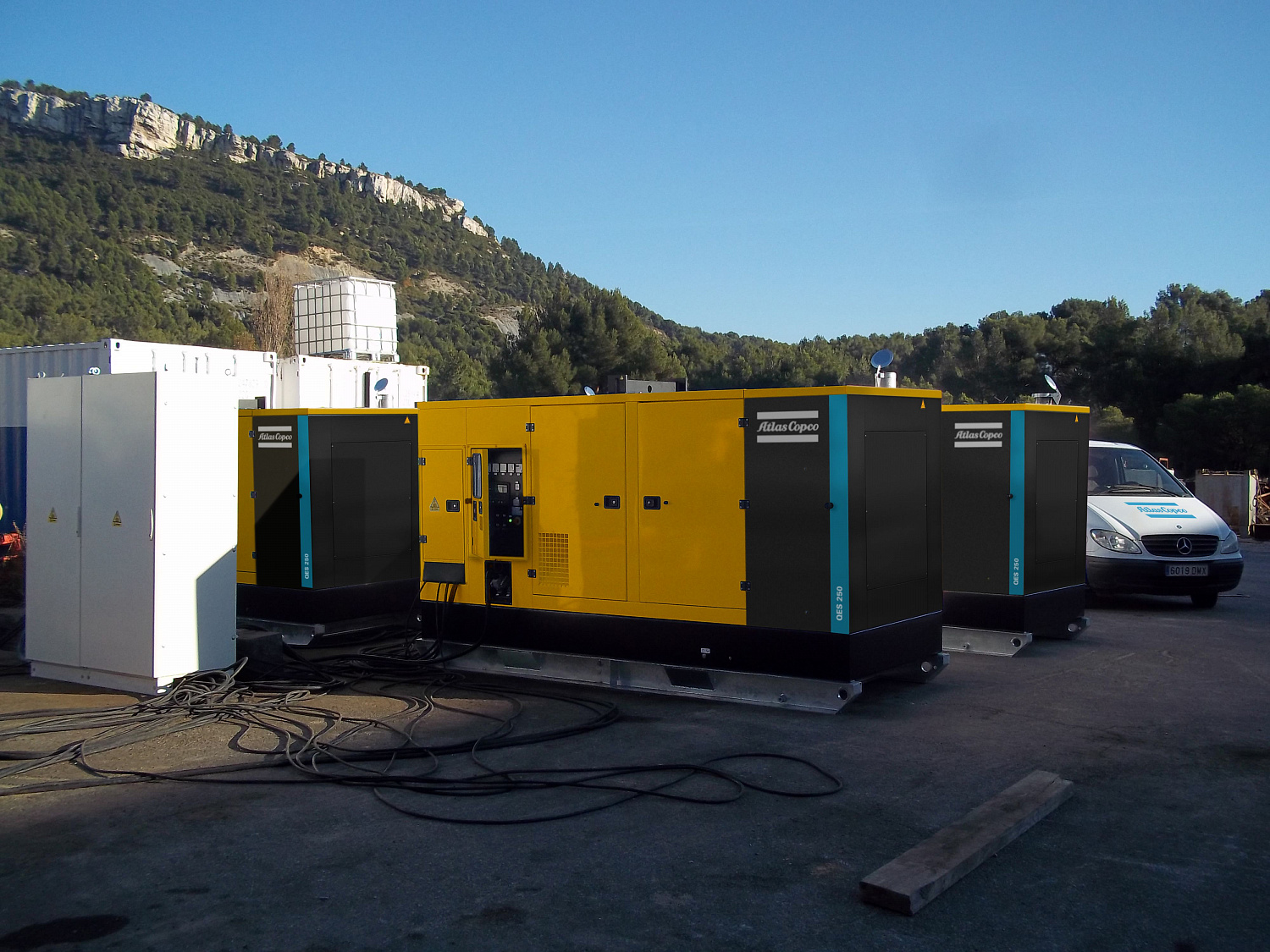 Генератор Atlas Copco QES80U