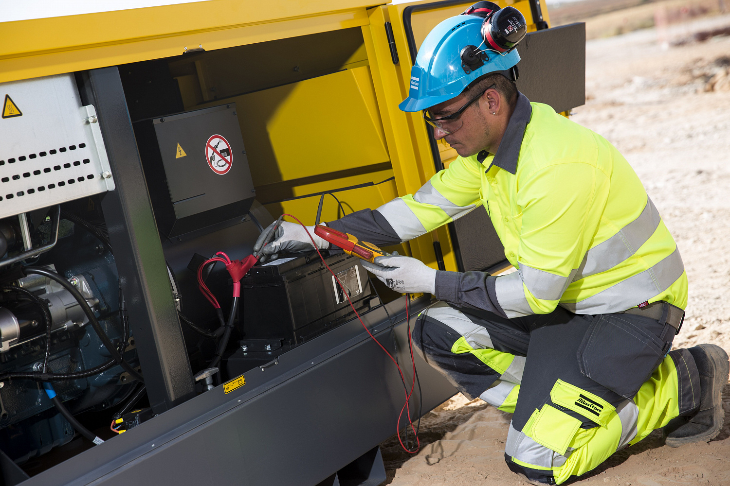 Генератор Atlas Copco QES155