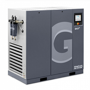 Винтовой компрессор Atlas Copco GA37+ 7,5FF, с осушителем Винтовой компрессор Atlas Copco GA37+ 7,5FF, с осушителем