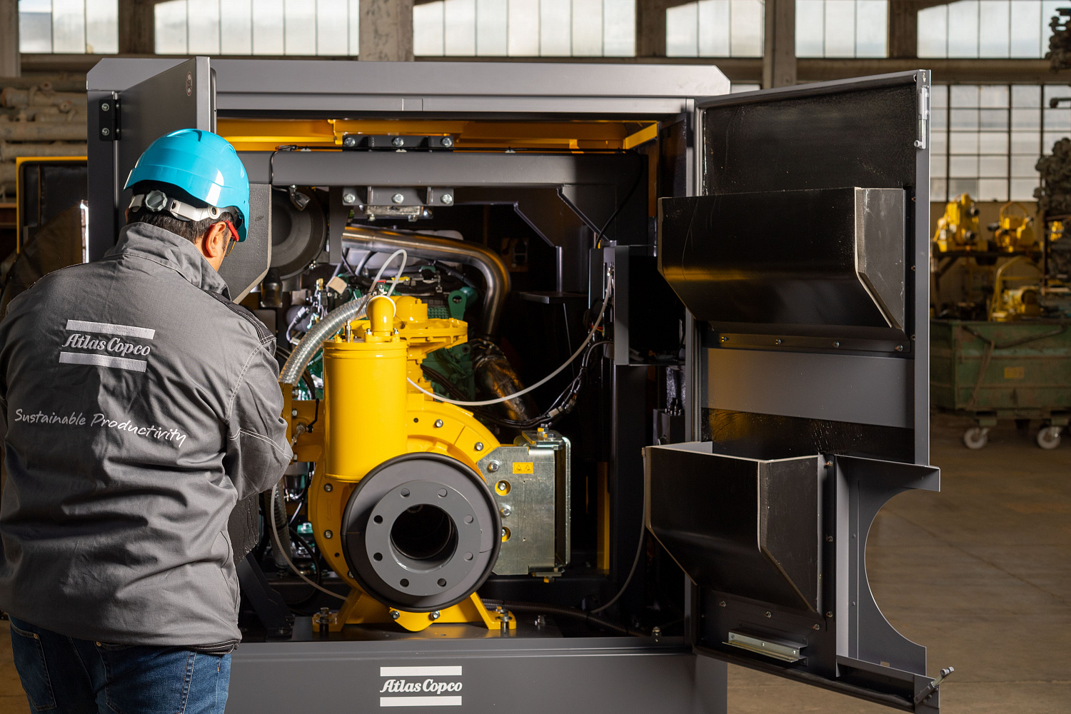 Мотопомпа высоконапорная Atlas Copco PAC H64