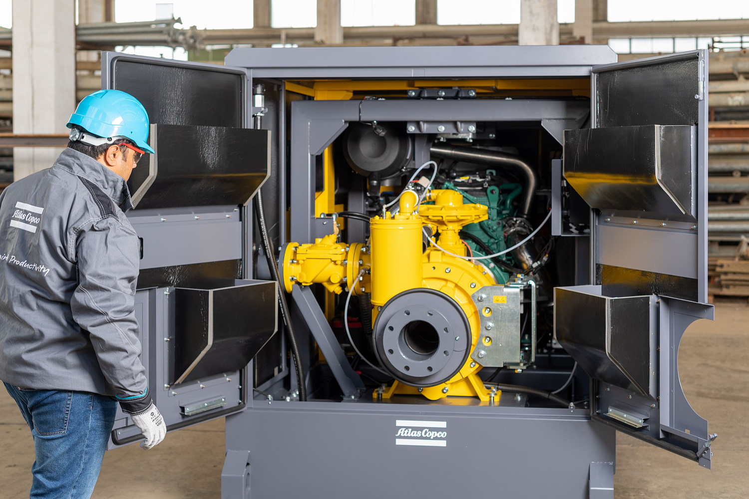 Мотопомпа высоконапорная Atlas Copco PAC H64