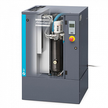 Винтовой компрессор Atlas Copco G5 10P, без ресивера, без осушителя Винтовой компрессор Atlas Copco G5 10P, без ресивера, без осушителя
