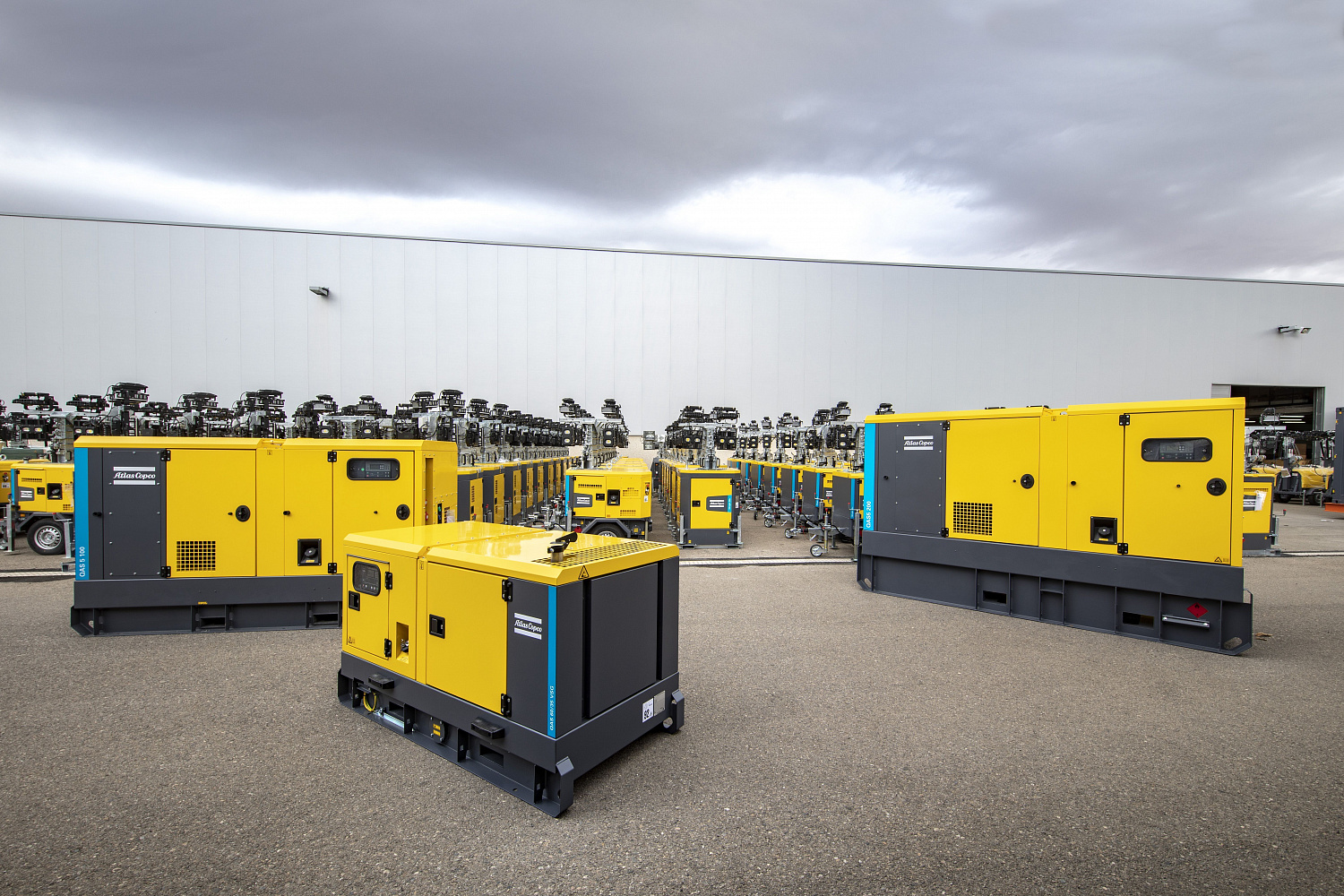 Генератор Atlas Copco QAS14
