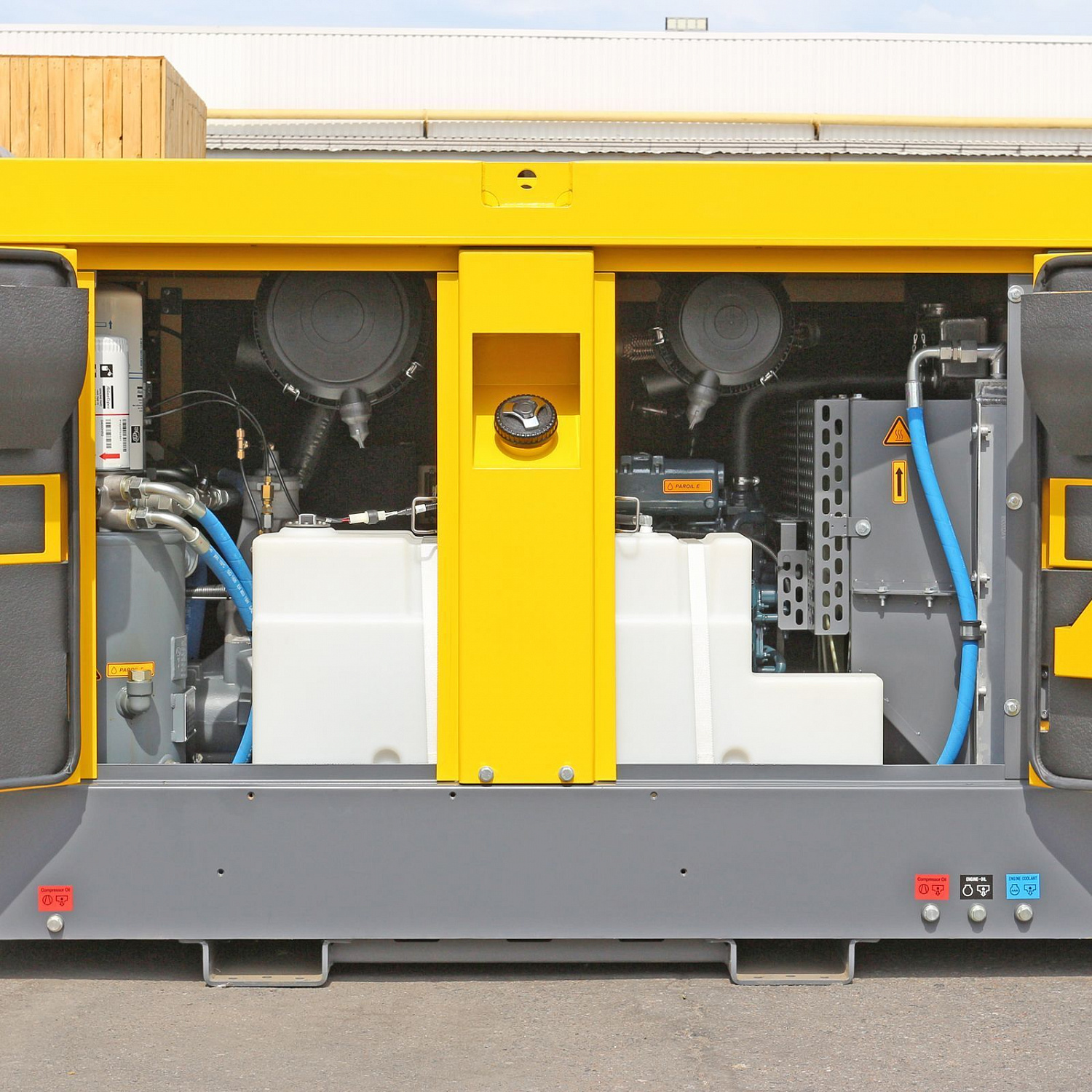 Дизельный компрессор Atlas Copco U 190