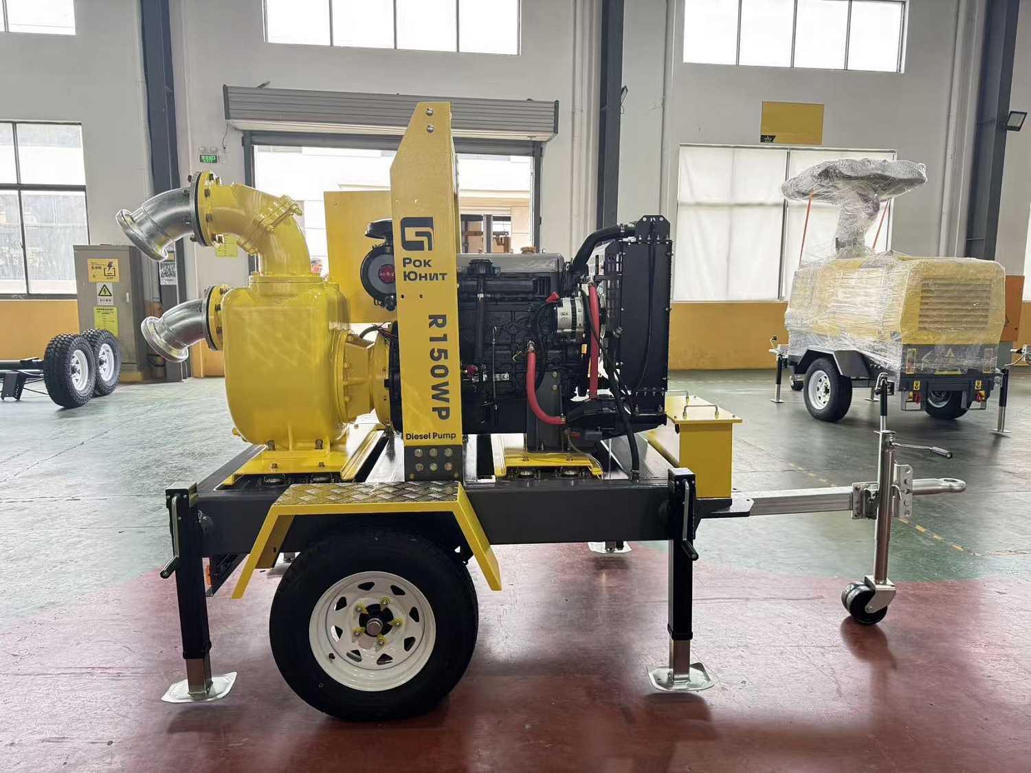 Дизельная мотопомпа R150WP