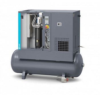 Винтовой компрессор Atlas Copco G5 10FF, на ресивере 200 литров, с осушителем Винтовой компрессор Atlas Copco G5 10FF, на ресивере 200 литров, с осушителем