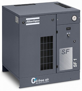 Спиральный компрессор Atlas Copco SF1 8P, без осушителя Спиральный компрессор Atlas Copco SF1 8P, без осушителя