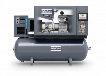 Поршневой компрессор Atlas Copco LZ 10-10 FF, на ресивере 500 литров Поршневой компрессор Atlas Copco LZ 10-10 FF, на ресивере 500 литров