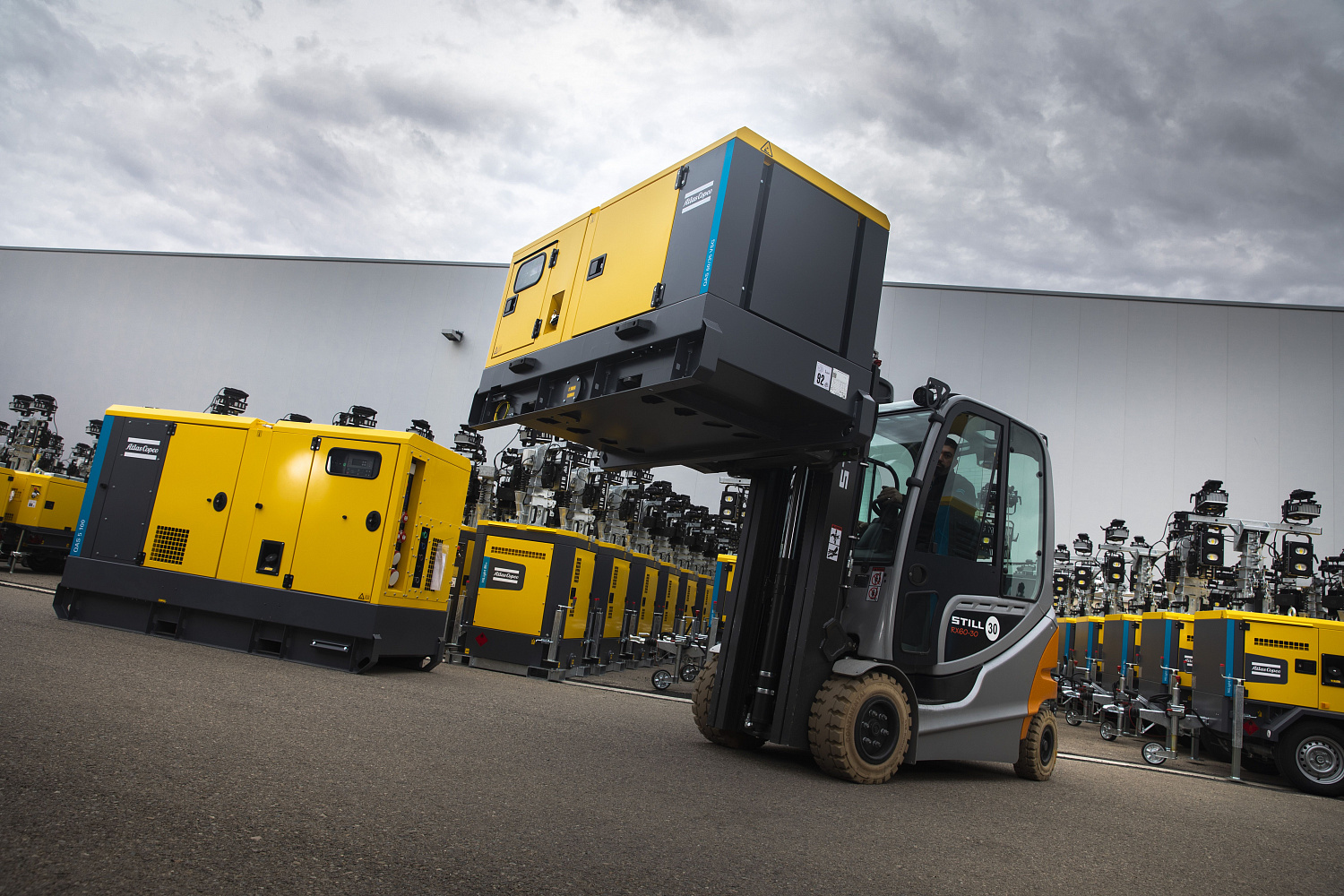 Генератор Atlas Copco QAS14