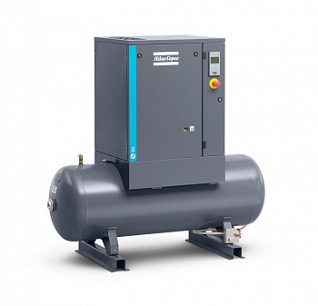 Винтовой компрессор Atlas Copco G2 8FF, на ресивере 200 литров, с осушителем Винтовой компрессор Atlas Copco G2 8FF, на ресивере 200 литров, с осушителем