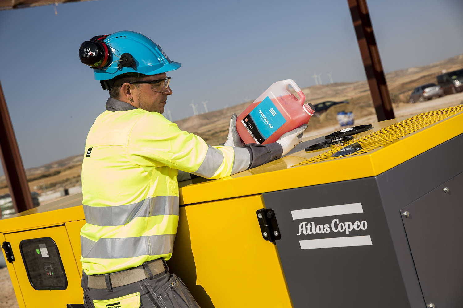 Генератор Atlas Copco QES155