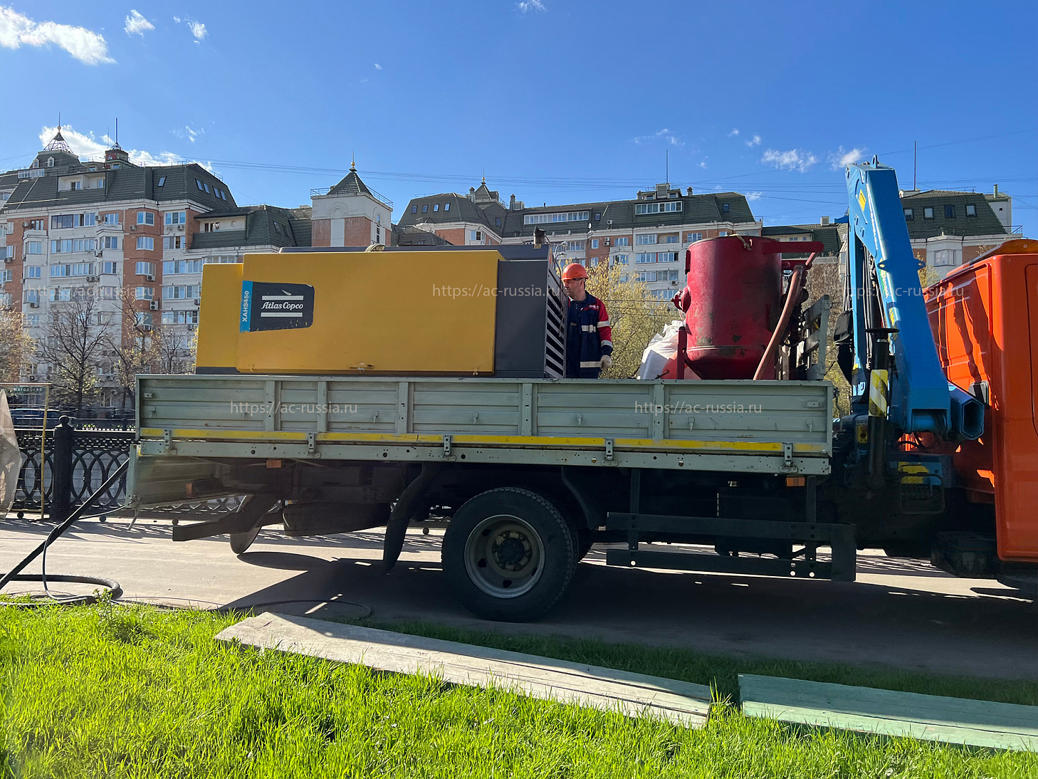 Дизельный компрессор Atlas Copco XAHS 450