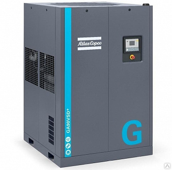 Винтовой компрессор Atlas Copco GA75L VSD+ 13FF, с осушителем Винтовой компрессор Atlas Copco GA75L VSD+ 13FF, с осушителем