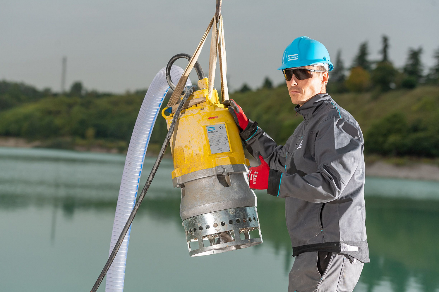 Шламовый насос Atlas Copco WEDA-L 50N