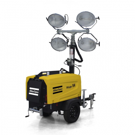 Atlas Copco HiLight V4 дизельная осветительная мачта на шасси