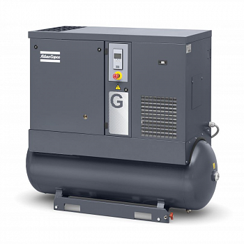 Винтовой компрессор Atlas Copco G11 10FF, на ресивере 270 литров, с осушителем Винтовой компрессор Atlas Copco G11 10FF, на ресивере 270 литров, с осушителем