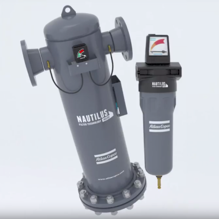 Магистральный фильтр Atlas Copco UD с байпасом 16 бар