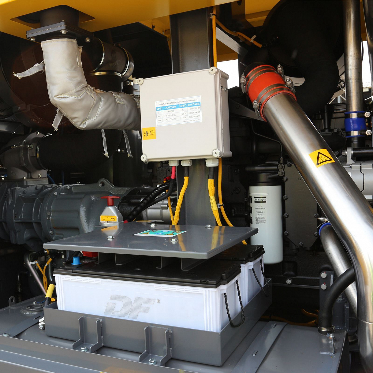 Дизельный компрессор Atlas Copco V 900 PACE