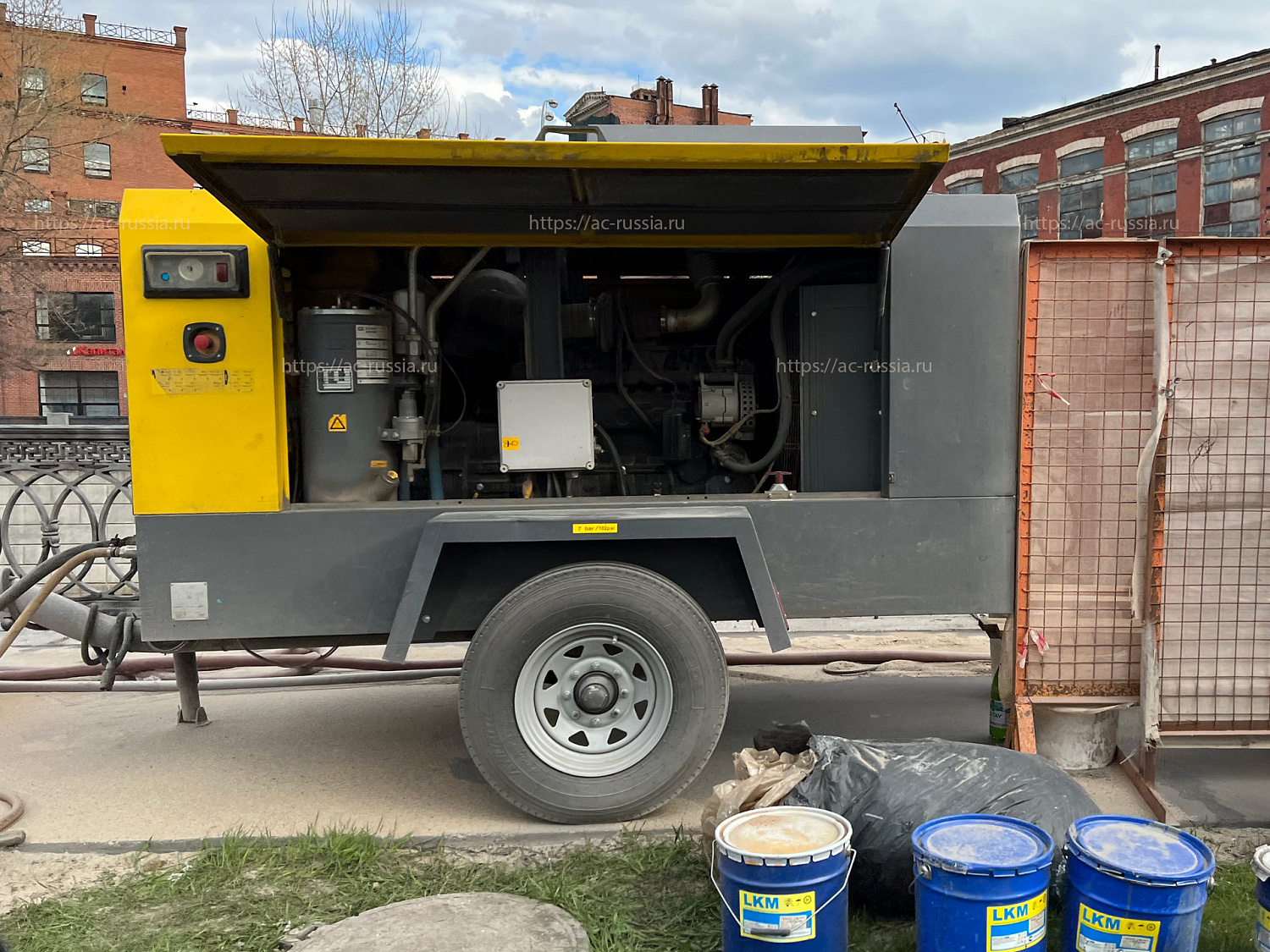 Дизельный компрессор Atlas Copco XAS 186