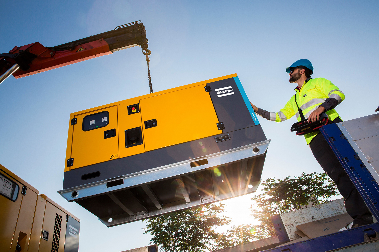 Генератор Atlas Copco QES155