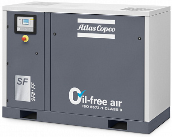 Спиральный компрессор Atlas Copco SF8+ 8FF Multiblock, с осушителем Спиральный компрессор Atlas Copco SF8+ 8FF Multiblock, с осушителем